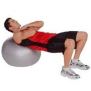Gym ball - ballon de yoga - Ballon d'exercice -Silver